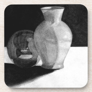 Vase with Sphere Coaster