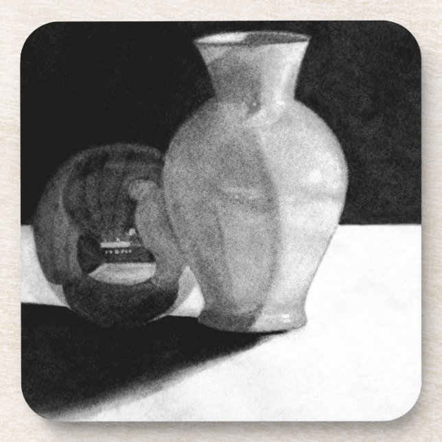 Vase with Sphere Coaster (Front)
