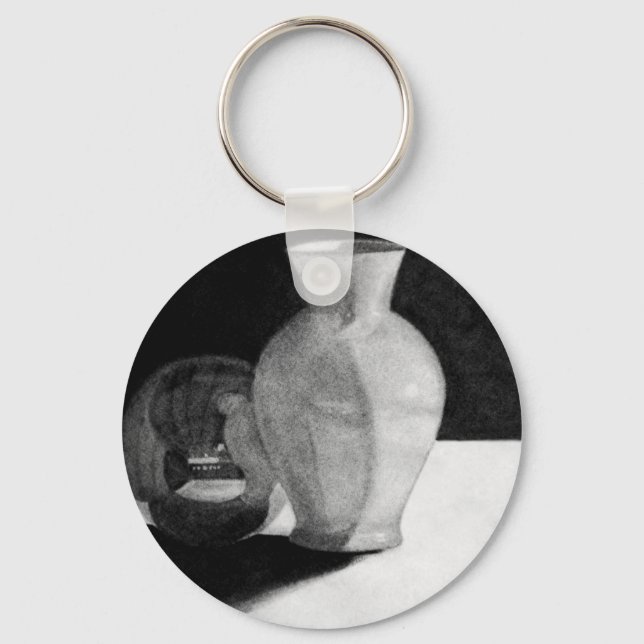 Vase with Sphere Key Ring (Front)