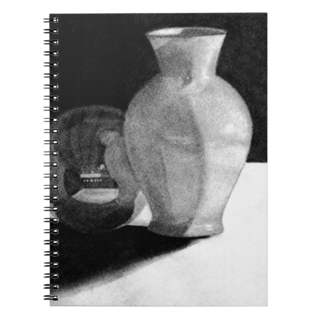 Vase with Sphere Notebook (Front)