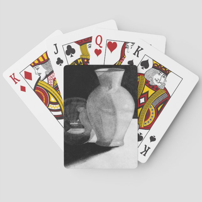 Vase with Sphere Playing Cards (Back)