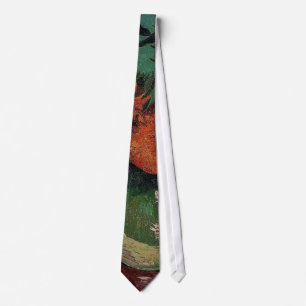 vase with three sunflowers, van Gogh Tie