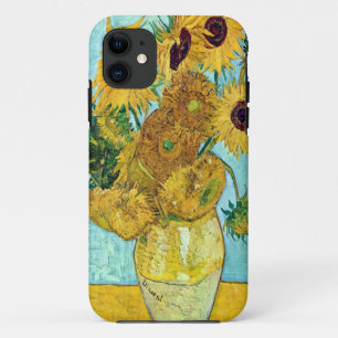 Vase With Twelve Sunflowers By Vincent Van Gogh iPhone 11 Case
