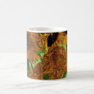 Vase with Twelve Sunflowers by Vincent van Gogh Coffee Mug