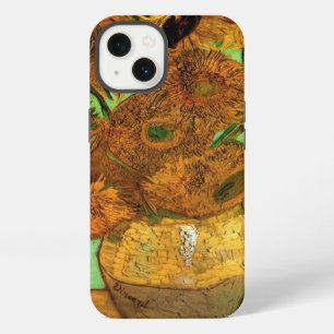 Vase with Twelve Sunflowers by Vincent van Gogh iPhone Case