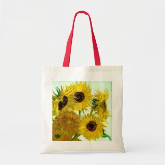 Vase with Twelve Sunflowers, Van Gogh Fine Art Tote Bag