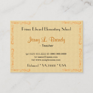Vase with Twelve Sunflowers, Vincent van Gogh. Business Card
