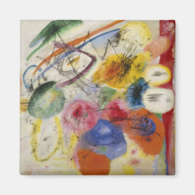 Vasily Kandinsky - Black Lines Magnet (Front)