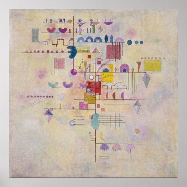 Vasily Kandinsky - Graceful Ascent Poster (Front)