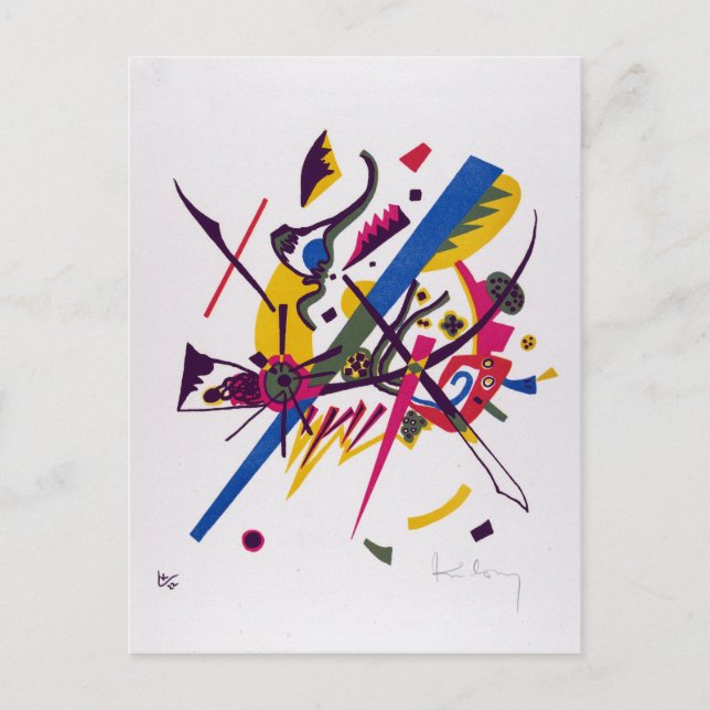 Vasily Kandinsky Small Worlds I Postcard (Front)