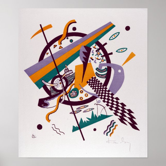Vasily Kandinsky Small Worlds IV Poster (Front)