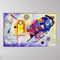 Vasily Kandinsky Yellow-Red-Blue