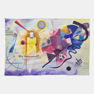 Vasily Kandinsky Yellow-Red-Blue Tea Towel