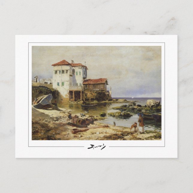 Vasily Polenov #200 - Fine Art Postcard (Front)