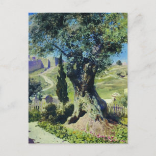 Vasily Polenov- An Olive Tree in the Garden Postcard