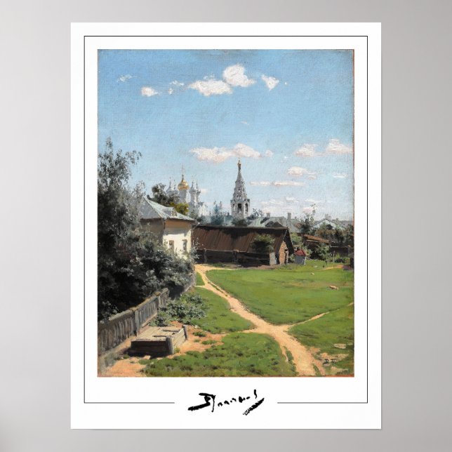 Vasily Polenov Zedign Art Poster #12 (Front)