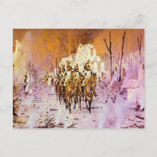 Vasily Vereshchagin- Return from Petroff Palace Postcard