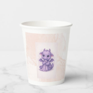 vaso de papel baby dinosaurio. paper cups