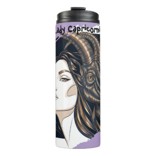 Vaso Termico Lady Capricornio Thermal Tumbler