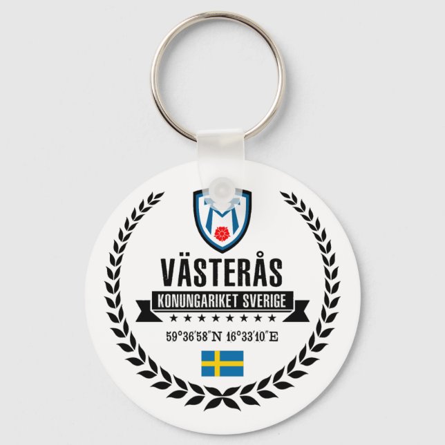 Västerås Key Ring (Front)