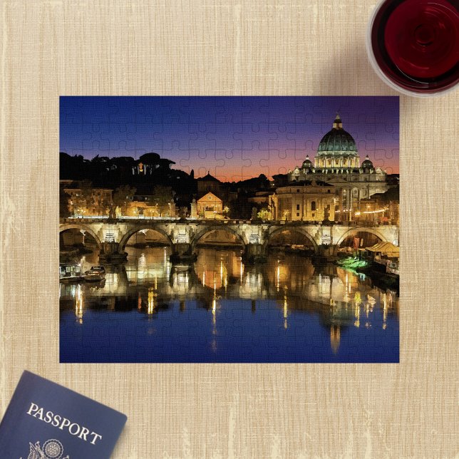 Vatican Bridge St Peter's Cathedral Rome Italy Jigsaw Puzzle (Creator Uploaded)