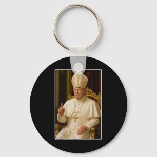 Vatican Christian A New Pope Funny Political  Key Ring