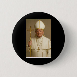 Vatican Christian A New Pope Funny Politics 6 Cm Round Badge