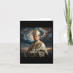 Vatican Christian holy Power Trip'  Card