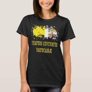 Vatican Ciian for Status Civitatis Vaticanæ and Va T-Shirt
