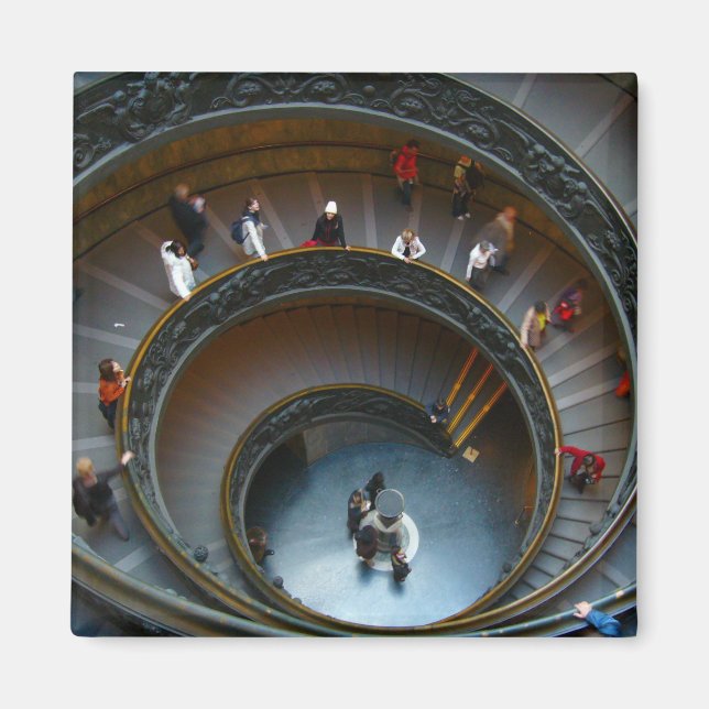 vatican circular stairs magnet (Front)