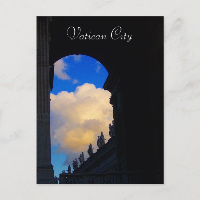 vatican city arch postcard (Front)