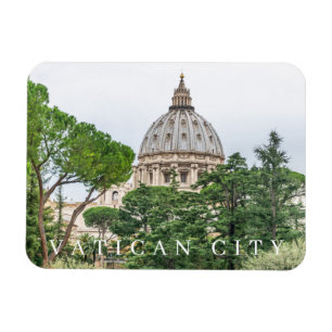 Vatican City Basilica Dome view fridge magnet