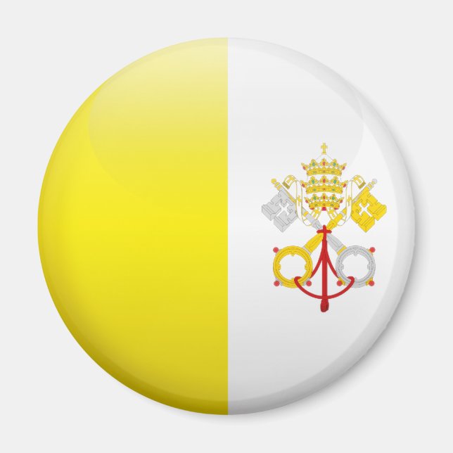 Vatican City Flag Magnet (Front)