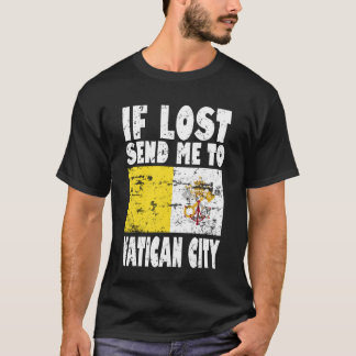 Vatican City Flag Saying vintage T-Shirt