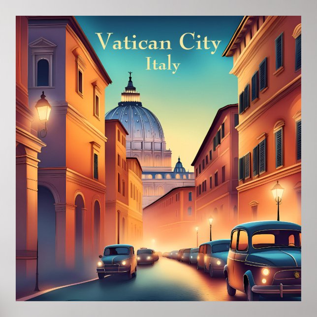 Vatican City Italy Poster (Front)