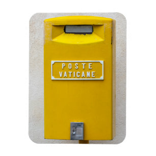 Vatican City post box view fridge magnet