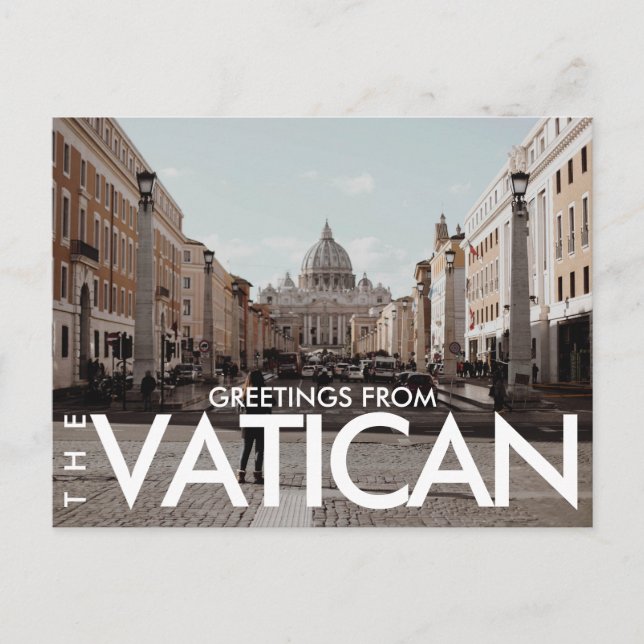 Vatican City Postcard (Front)
