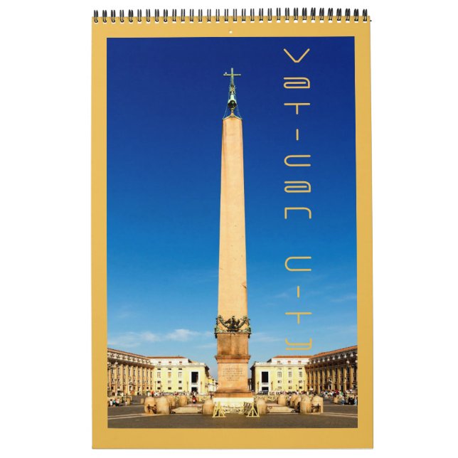 Vatican City - Rome - Italy - Calendar (Cover)
