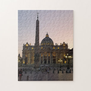 Vatican City, Rome, Saint Peter`s Basilica Jigsaw Puzzle