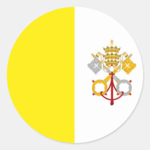 Vatican Classic Round Sticker