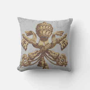 Vatican Coat of Arms (Keys of Saint Peter) Cushion