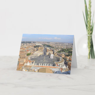 Vatican Greeting Card