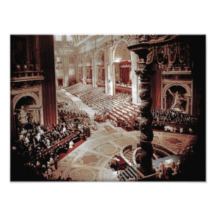 Vatican II council, Rome, 1962 Pope John XXIII Photo Print