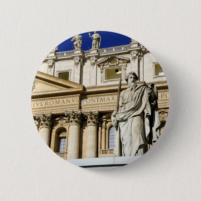 Vatican museum 6 cm round badge (Front)