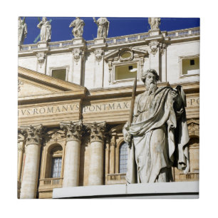 Vatican museum ceramic tile