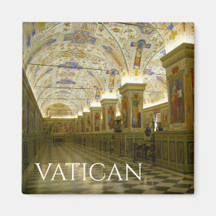 vatican museum room magnet