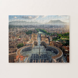 Vatican Plaza San Pietro Italy Jigsaw Puzzle