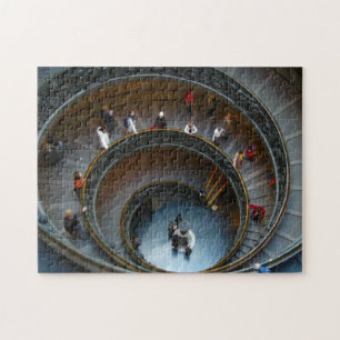 vatican spiral stairs jigsaw puzzle