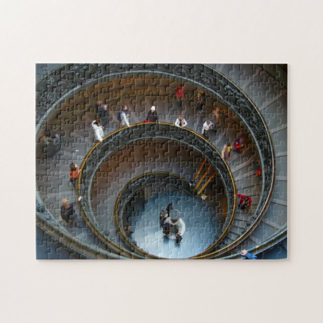 vatican stairs jigsaw puzzle (Horizontal)