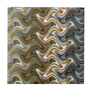 Vatican Stairs Wavy Abstract, 2014 SVP Images Ceramic Tile